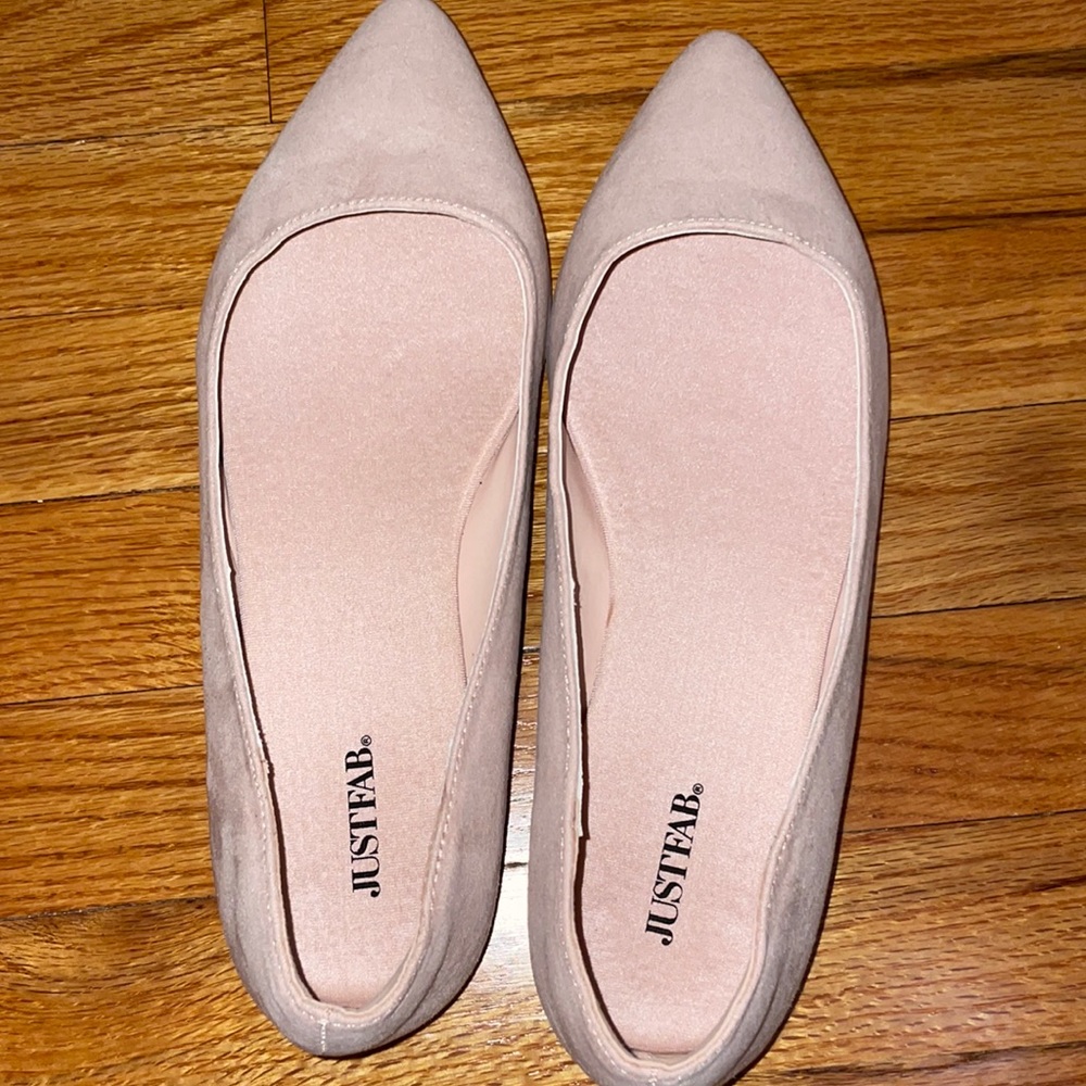 Never Worn Blush Colored Ballet Flats